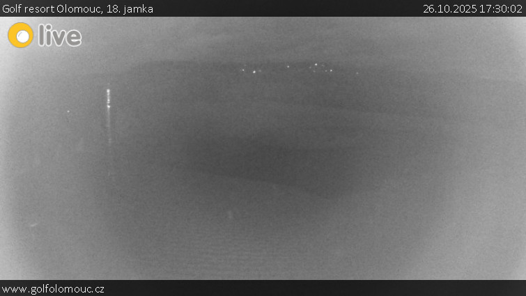 Golf resort Olomouc - 18. jamka - 26.10.2025 v 17:30 Golf resort Olomouc - 18. jamka - 26.10.2025 v 17:30
