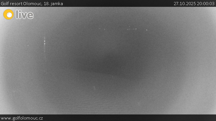 Golf resort Olomouc - 18. jamka - 27.10.2025 v 20:00 Golf resort Olomouc - 18. jamka - 27.10.2025 v 20:00