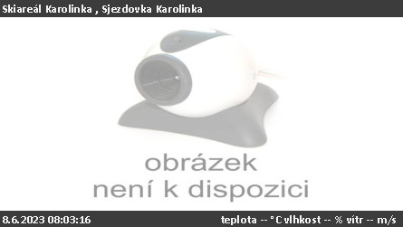 Skiareál Karolinka  - Sjezdovka Karolinka - 8.6.2023 v 08:03