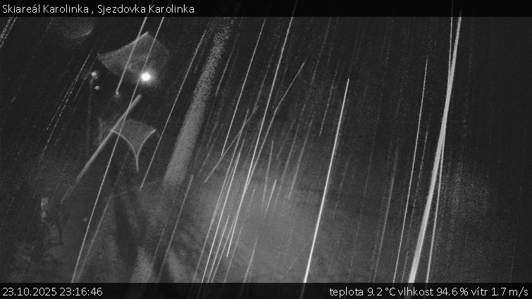 Skiareál Karolinka - Sjezdovka Karolinka - 23.10.2025 v 23:16 Skiareál Karolinka - Sjezdovka Karolinka - 23.10.2025 v 23:16