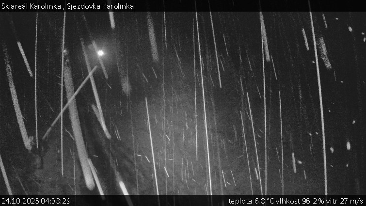 Skiareál Karolinka - Sjezdovka Karolinka - 24.10.2025 v 04:33 Skiareál Karolinka - Sjezdovka Karolinka - 24.10.2025 v 04:33