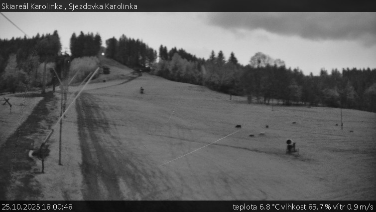 Skiareál Karolinka  - Sjezdovka Karolinka - 25.10.2025 v 18:00 Skiareál Karolinka  - Sjezdovka Karolinka - 25.10.2025 v 18:00