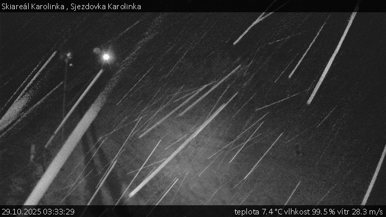 Skiareál Karolinka  - Sjezdovka Karolinka - 29.10.2025 v 03:33 Skiareál Karolinka  - Sjezdovka Karolinka - 29.10.2025 v 03:33