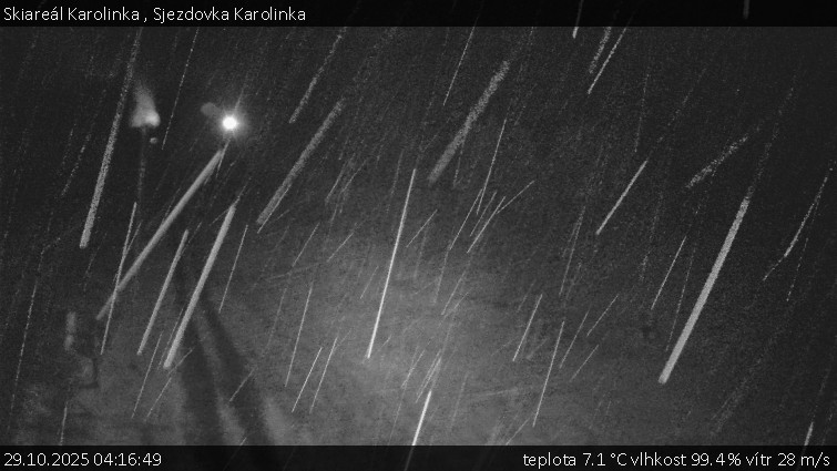Skiareál Karolinka  - Sjezdovka Karolinka - 29.10.2025 v 04:16 Skiareál Karolinka  - Sjezdovka Karolinka - 29.10.2025 v 04:16