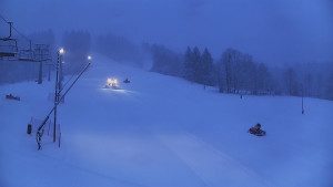 Skiareál Karolinka - Sjezdovka Karolinka - 11.1.2026 v 07:33 Skiareál Karolinka - Sjezdovka Karolinka - 11.1.2026 v 07:33