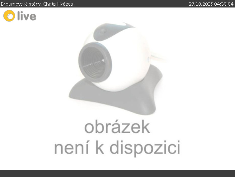 Broumovské stěny - Chata Hvězda - 23.10.2025 v 04:30 Broumovské stěny - Chata Hvězda - 23.10.2025 v 04:30