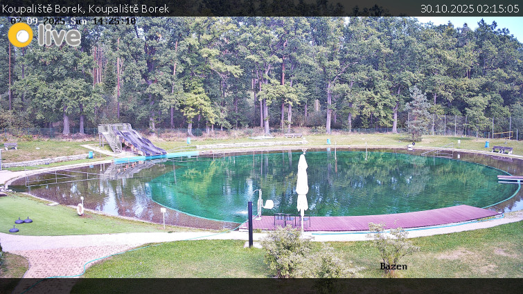 Koupaliště Borek - Koupaliště Borek - 30.10.2025 v 02:15 Koupaliště Borek - Koupaliště Borek - 30.10.2025 v 02:15