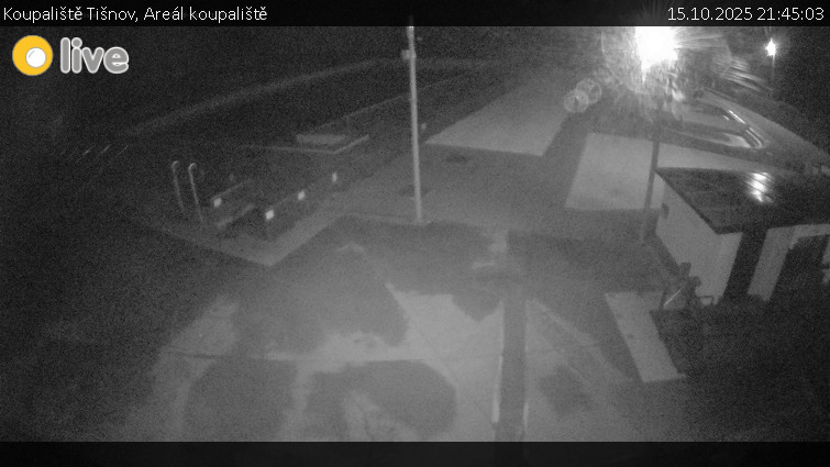 Koupaliště Tišnov - Areál koupaliště - 15.10.2025 v 21:45 Koupaliště Tišnov - Areál koupaliště - 15.10.2025 v 21:45