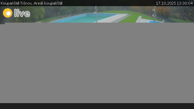 Koupaliště Tišnov - Areál koupaliště - 17.10.2025 v 13:30 Koupaliště Tišnov - Areál koupaliště - 17.10.2025 v 13:30