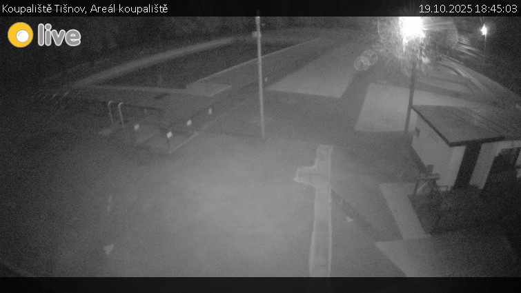 Koupaliště Tišnov - Areál koupaliště - 19.10.2025 v 18:45 Koupaliště Tišnov - Areál koupaliště - 19.10.2025 v 18:45