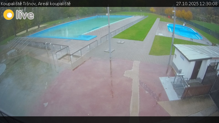 Koupaliště Tišnov - Areál koupaliště - 27.10.2025 v 12:30 Koupaliště Tišnov - Areál koupaliště - 27.10.2025 v 12:30