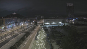 Město Most - Centrum - 2.1.2026 v 04:45 Město Most - Centrum - 2.1.2026 v 04:45