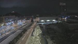 Město Most - Centrum - 2.1.2026 v 05:30 Město Most - Centrum - 2.1.2026 v 05:30