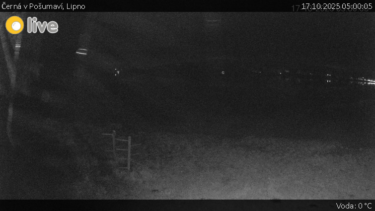 Černá v Pošumaví - Lipno - 17.10.2025 v 05:00 Černá v Pošumaví - Lipno - 17.10.2025 v 05:00