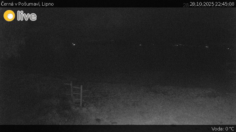 Černá v Pošumaví - Lipno - 28.10.2025 v 22:45 Černá v Pošumaví - Lipno - 28.10.2025 v 22:45