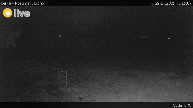 Černá v Pošumaví - Lipno - 29.10.2025 v 05:15 Černá v Pošumaví - Lipno - 29.10.2025 v 05:15