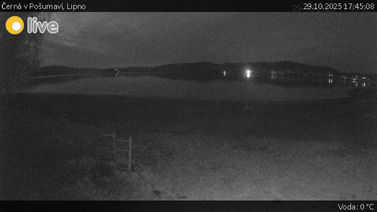 Černá v Pošumaví - Lipno - 29.10.2025 v 17:45 Černá v Pošumaví - Lipno - 29.10.2025 v 17:45