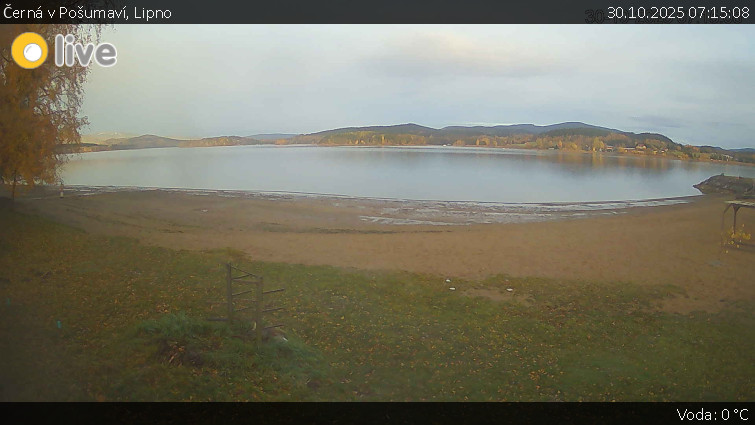 Černá v Pošumaví - Lipno - 30.10.2025 v 07:15 Černá v Pošumaví - Lipno - 30.10.2025 v 07:15