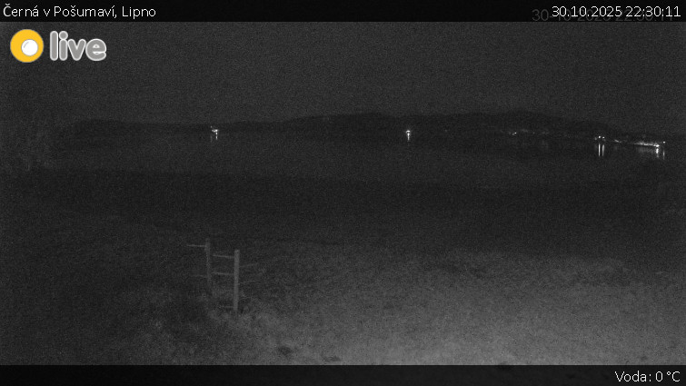 Černá v Pošumaví - Lipno - 30.10.2025 v 22:30 Černá v Pošumaví - Lipno - 30.10.2025 v 22:30