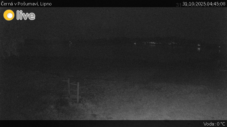 Černá v Pošumaví - Lipno - 31.10.2025 v 04:45 Černá v Pošumaví - Lipno - 31.10.2025 v 04:45