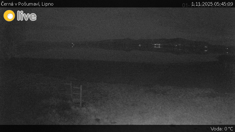 Černá v Pošumaví - Lipno - 1.11.2025 v 05:45 Černá v Pošumaví - Lipno - 1.11.2025 v 05:45