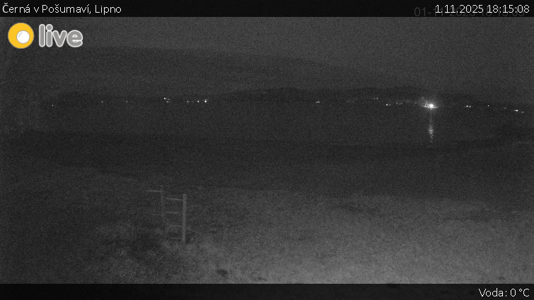 Černá v Pošumaví - Lipno - 1.11.2025 v 18:15 Černá v Pošumaví - Lipno - 1.11.2025 v 18:15