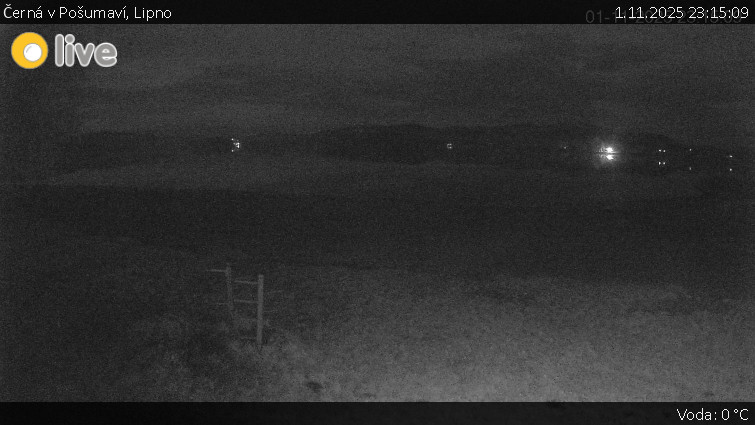 Černá v Pošumaví - Lipno - 1.11.2025 v 23:15 Černá v Pošumaví - Lipno - 1.11.2025 v 23:15