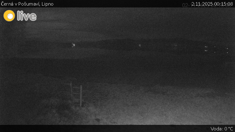 Černá v Pošumaví - Lipno - 2.11.2025 v 00:15 Černá v Pošumaví - Lipno - 2.11.2025 v 00:15