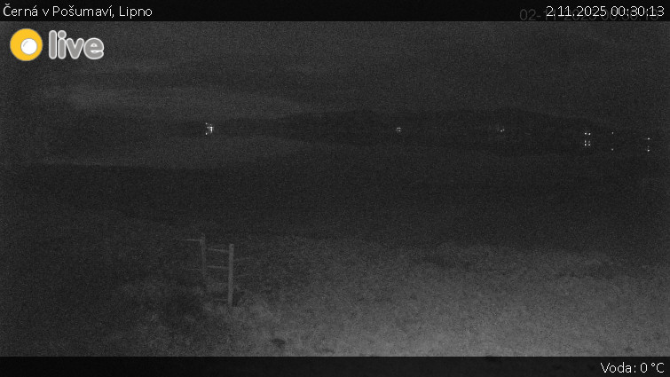 Černá v Pošumaví - Lipno - 2.11.2025 v 00:30 Černá v Pošumaví - Lipno - 2.11.2025 v 00:30