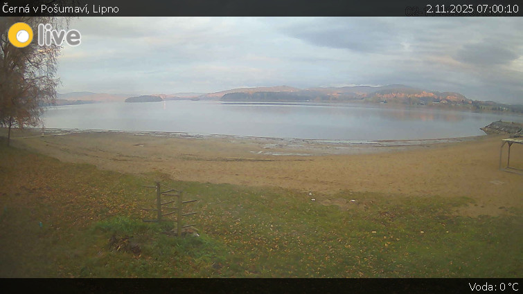 Černá v Pošumaví - Lipno - 2.11.2025 v 07:00 Černá v Pošumaví - Lipno - 2.11.2025 v 07:00