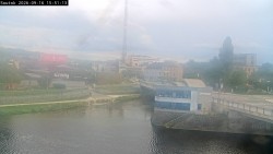 Zusammenfluss von Otava und Volyňka