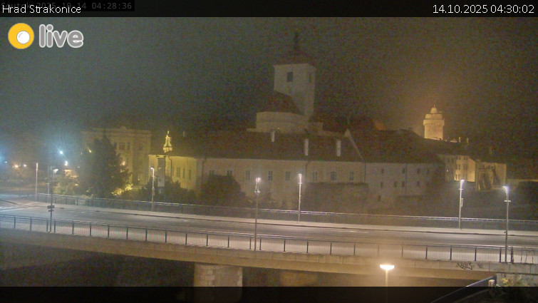 Město Strakonice - Hrad Strakonice - 14.10.2025 v 04:30 Město Strakonice - Hrad Strakonice - 14.10.2025 v 04:30