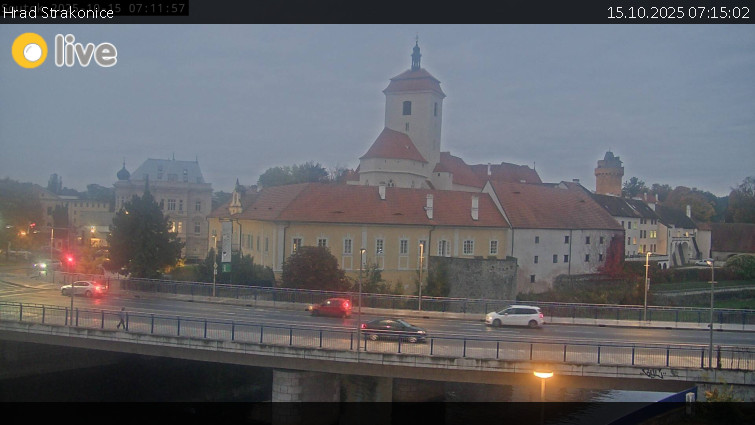 Město Strakonice - Hrad Strakonice - 15.10.2025 v 07:15 Město Strakonice - Hrad Strakonice - 15.10.2025 v 07:15