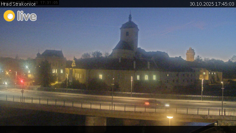 Město Strakonice - Hrad Strakonice - 30.10.2025 v 17:45 Město Strakonice - Hrad Strakonice - 30.10.2025 v 17:45