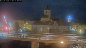 Město Strakonice - Hrad Strakonice - 1.1.2026 v 00:15 Město Strakonice - Hrad Strakonice - 1.1.2026 v 00:15