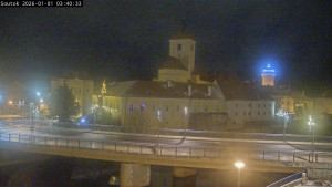 Město Strakonice - Hrad Strakonice - 1.1.2026 v 03:45 Město Strakonice - Hrad Strakonice - 1.1.2026 v 03:45