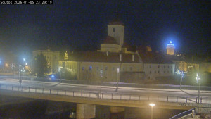 Město Strakonice - Hrad Strakonice - 5.1.2026 v 23:30 Město Strakonice - Hrad Strakonice - 5.1.2026 v 23:30