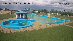 Koupaliště Chropyně - Hlavní bazén, divoká řeka - 25.4.2024 v 14:00