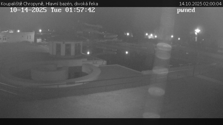 Koupaliště Chropyně - Hlavní bazén, divoká řeka - 14.10.2025 v 02:00 Koupaliště Chropyně - Hlavní bazén, divoká řeka - 14.10.2025 v 02:00