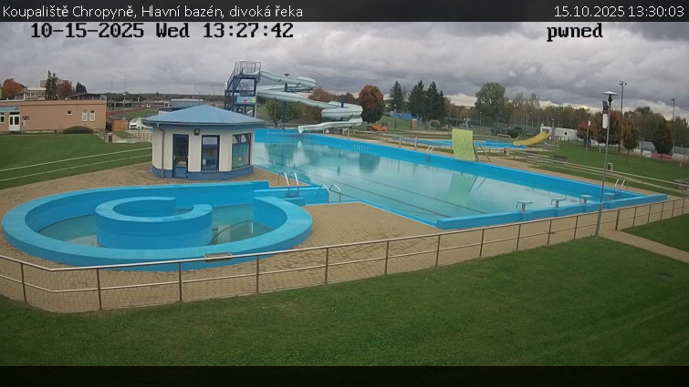 Koupaliště Chropyně - Hlavní bazén, divoká řeka - 15.10.2025 v 13:30 Koupaliště Chropyně - Hlavní bazén, divoká řeka - 15.10.2025 v 13:30