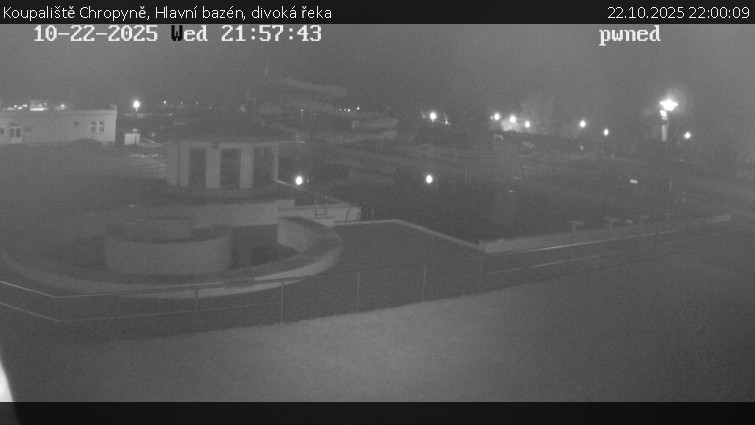 Koupaliště Chropyně - Hlavní bazén, divoká řeka - 22.10.2025 v 22:00 Koupaliště Chropyně - Hlavní bazén, divoká řeka - 22.10.2025 v 22:00