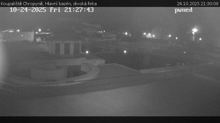 Koupaliště Chropyně - Hlavní bazén, divoká řeka - 24.10.2025 v 21:30 Koupaliště Chropyně - Hlavní bazén, divoká řeka - 24.10.2025 v 21:30