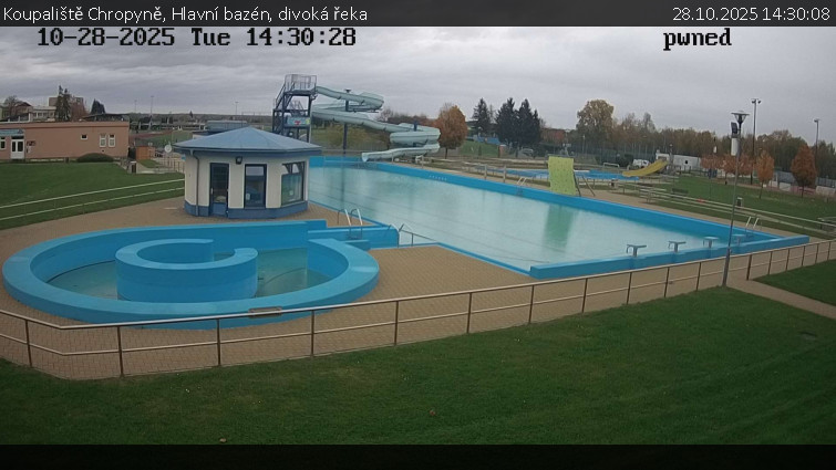 Koupaliště Chropyně - Hlavní bazén, divoká řeka - 28.10.2025 v 14:30 Koupaliště Chropyně - Hlavní bazén, divoká řeka - 28.10.2025 v 14:30
