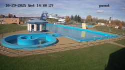 Hlavní bazén, divoká řeka