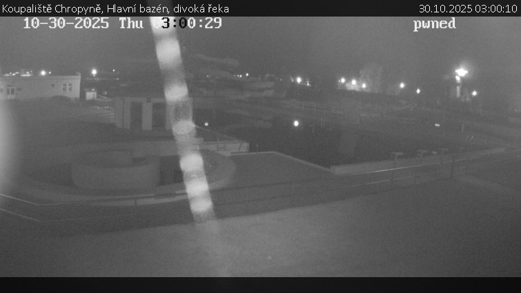 Koupaliště Chropyně - Hlavní bazén, divoká řeka - 30.10.2025 v 03:00 Koupaliště Chropyně - Hlavní bazén, divoká řeka - 30.10.2025 v 03:00