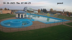 Hlavní bazén, divoká řeka