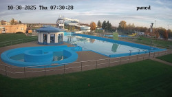 Hlavní bazén, divoká řeka