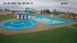 Hlavní bazén, divoká řeka