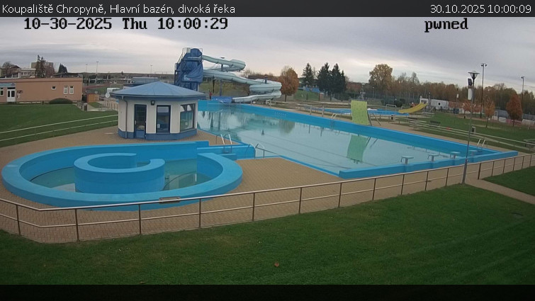 Koupaliště Chropyně - Hlavní bazén, divoká řeka - 30.10.2025 v 10:00 Koupaliště Chropyně - Hlavní bazén, divoká řeka - 30.10.2025 v 10:00