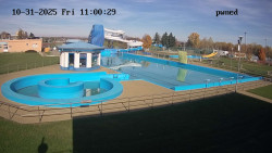 Hlavní bazén, divoká řeka